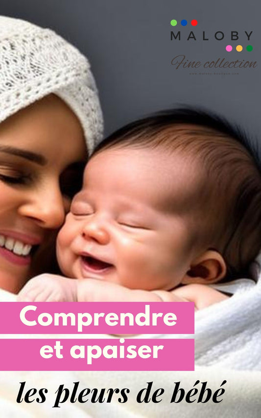 Comprendre et apaiser les pleurs de son bébé