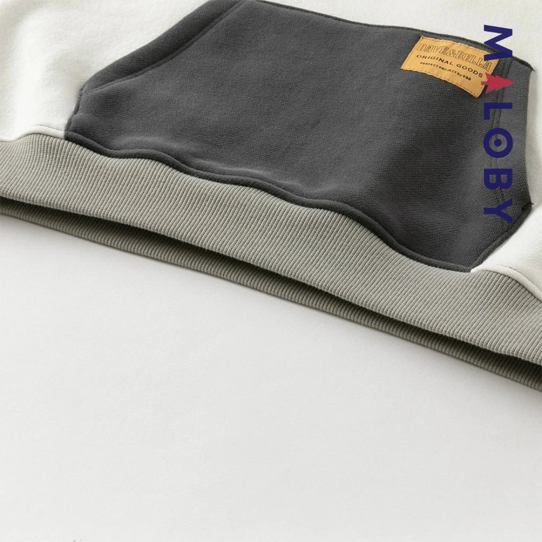 sweat à capuche skate life enfant garçon- gris