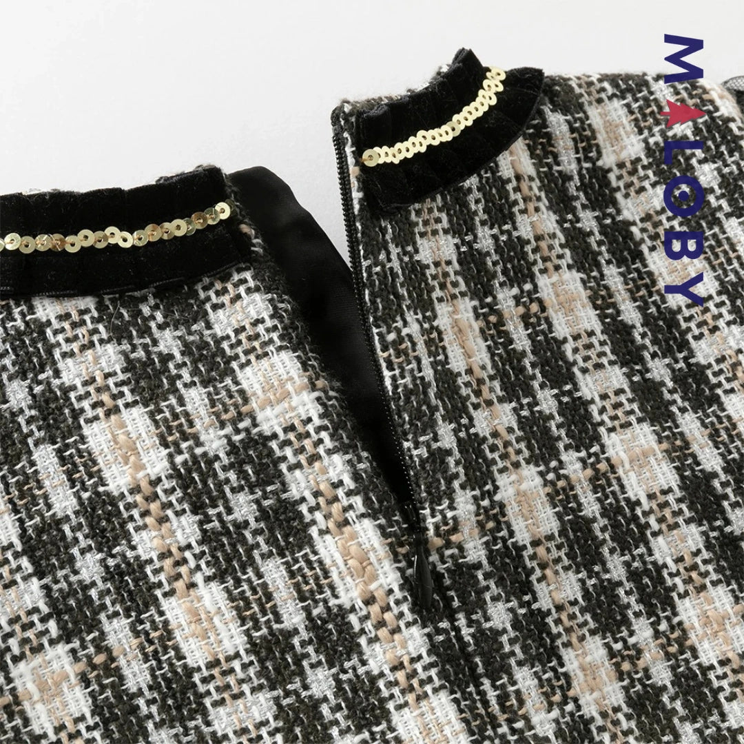 Robe cérémonie bi-matière enfant fille - noir