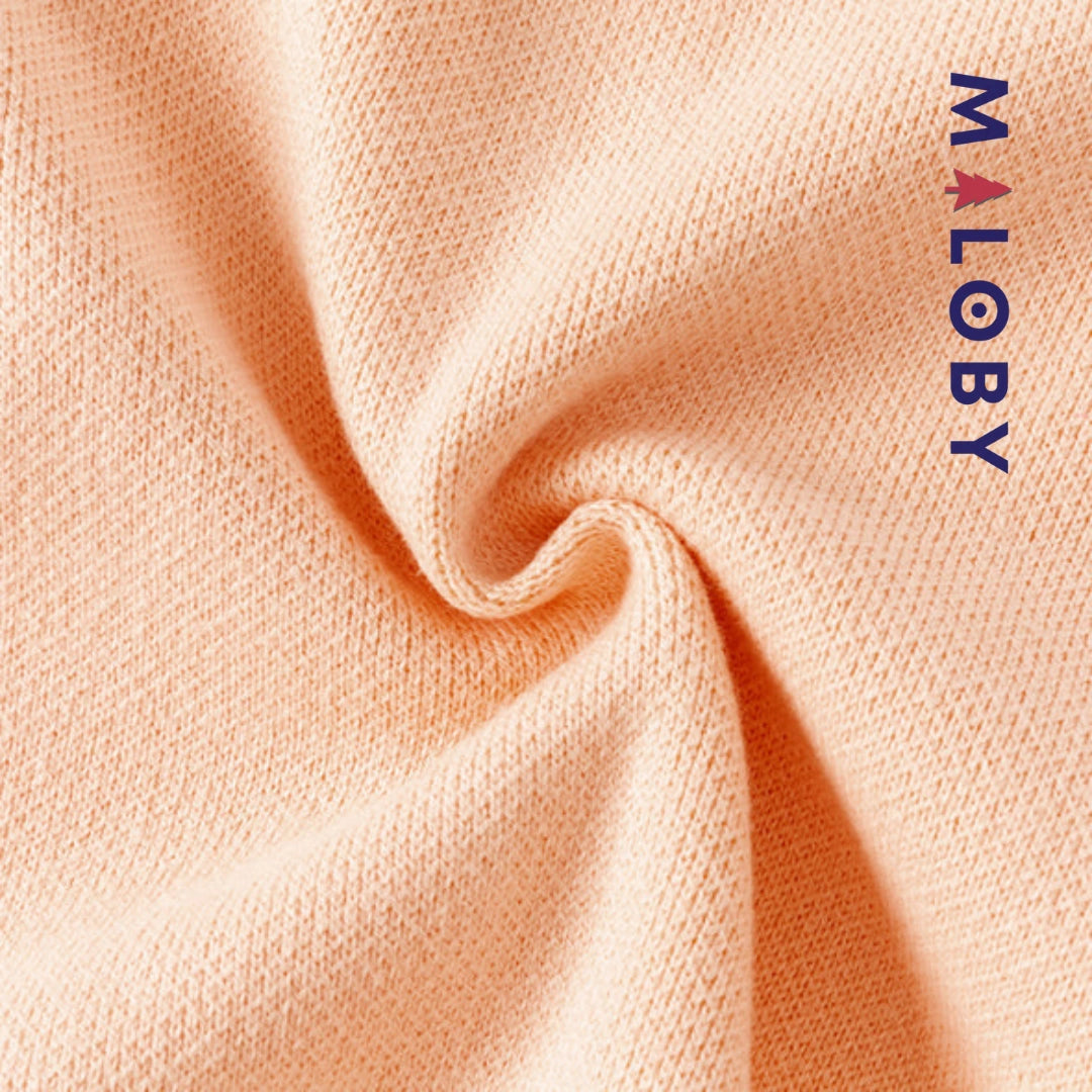 Cardigan à col claudine enfant fille - corail -robes et ensembles pour filles, bébés et garcons - MALOBY