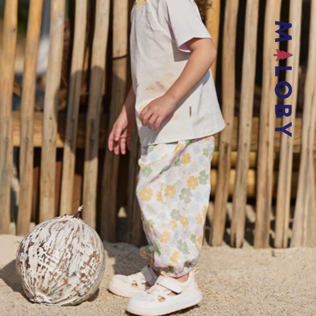 Pantalon fluide enfant fille- imprimé