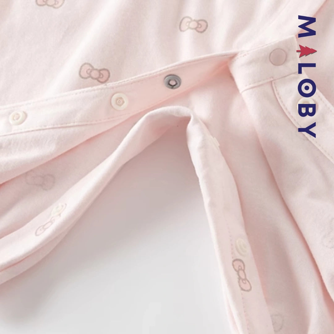 Combinaison motif hello kitty enfant fille- rose -robes et ensembles pour filles, bébés et garcons - MALOBY