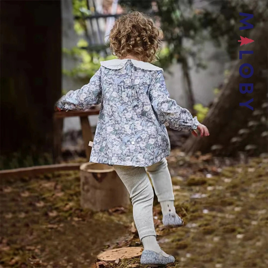 Ensemble 2 pièces blouse + Legging enfant fille- floral