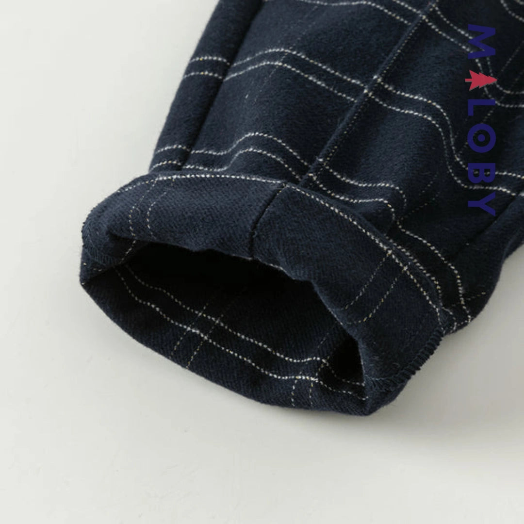 Ensemble cérémonie à carreaux enfant garçon - marine -robes et ensembles pour filles, bébés et garcons - MALOBY