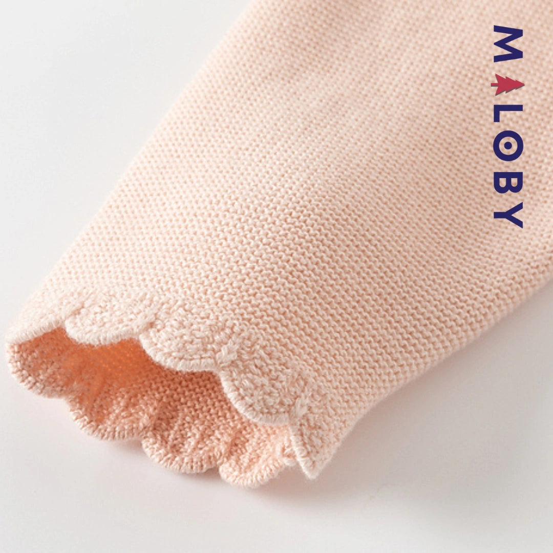 Robe cérémonie avec Boléro intégré- rose pâle -robes et ensembles pour filles, bébés et garcons - MALOBY