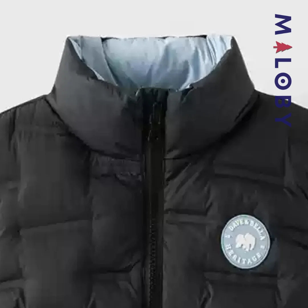 Doudoune sans manches Garçon- Noir -robes et ensembles pour filles, bébés et garcons - MALOBY