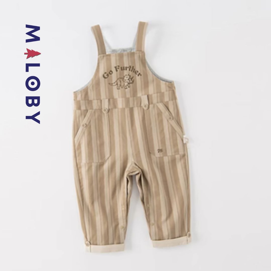 Ensemble habillé Salopette+chemise+noeud -Garçon -robes et ensembles pour filles, bébés et garcons - MALOBY