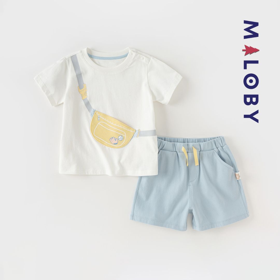 Ensemble short+T-Shirt Été - Garçon -robes et ensembles pour filles, bébés et garcons - MALOBY
