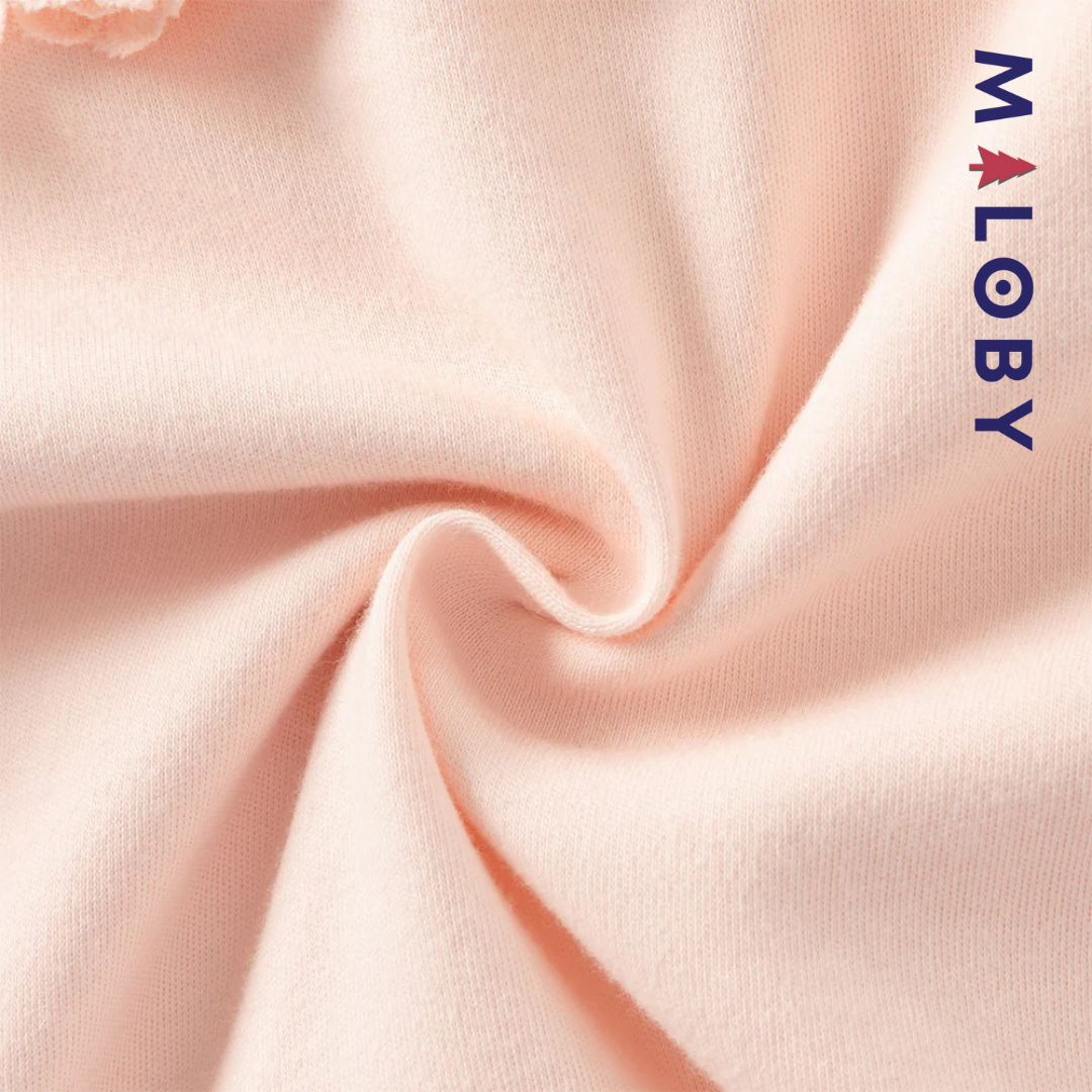 Combinaison antibactérienne bébé fille -Rose -robes et ensembles pour filles, bébés et garcons - MALOBY