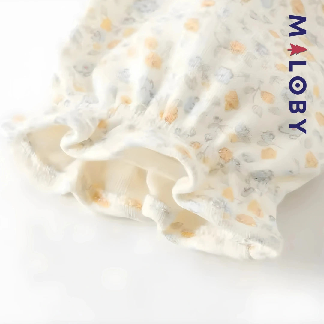 Combinaison fleurie bébé fille- imprimé