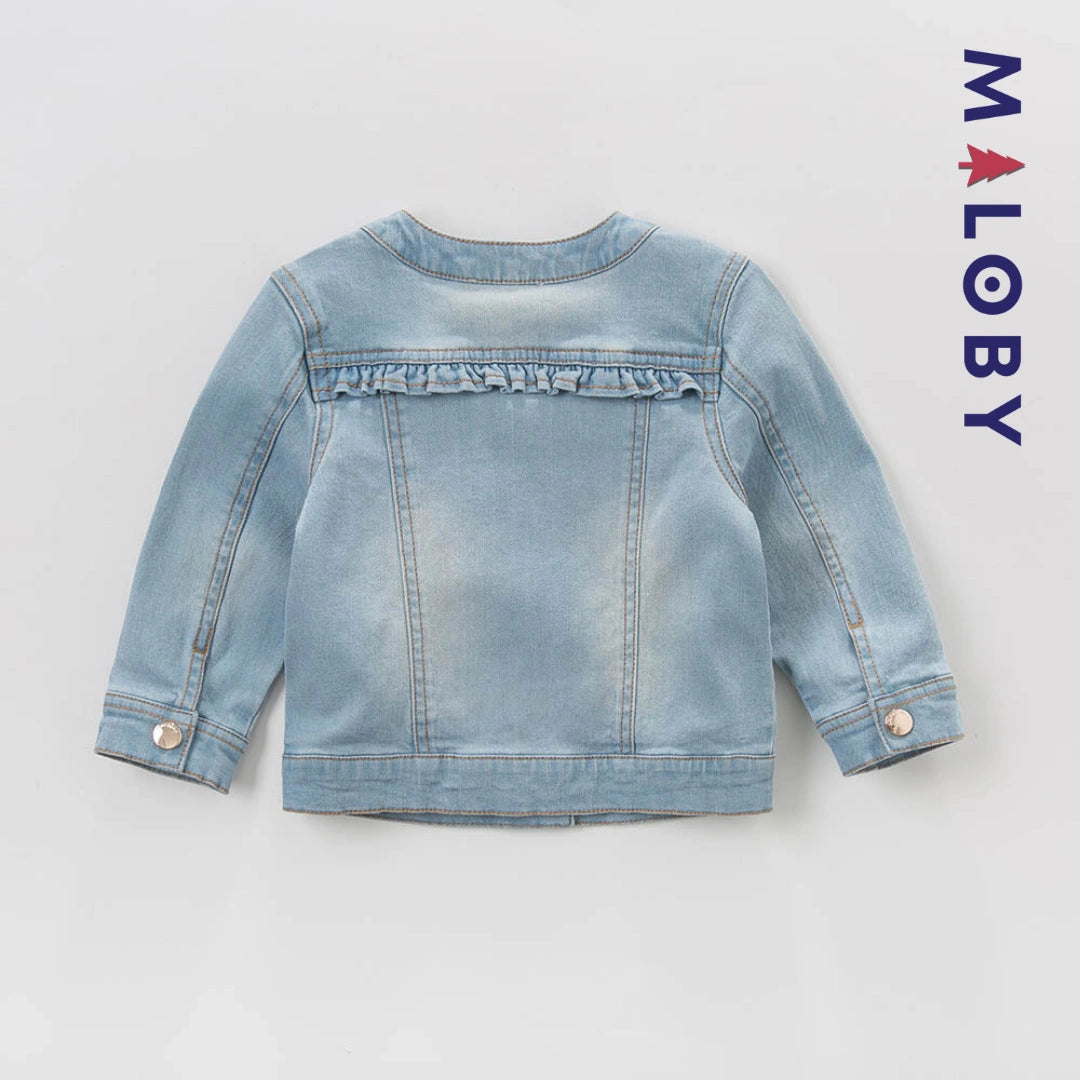 Veste en Jean enfant fille -robes et ensembles pour filles, bébés et garcons - MALOBY