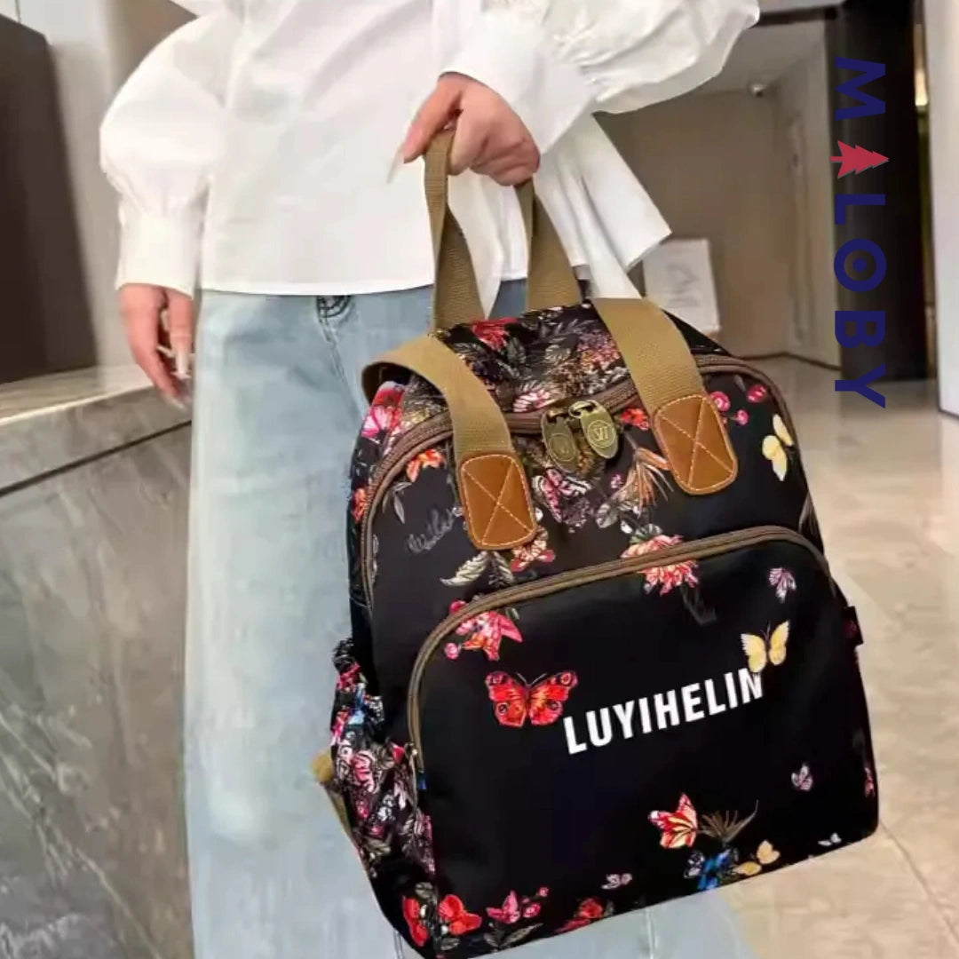 Sac à dos pour étudiante - motifs imprimés