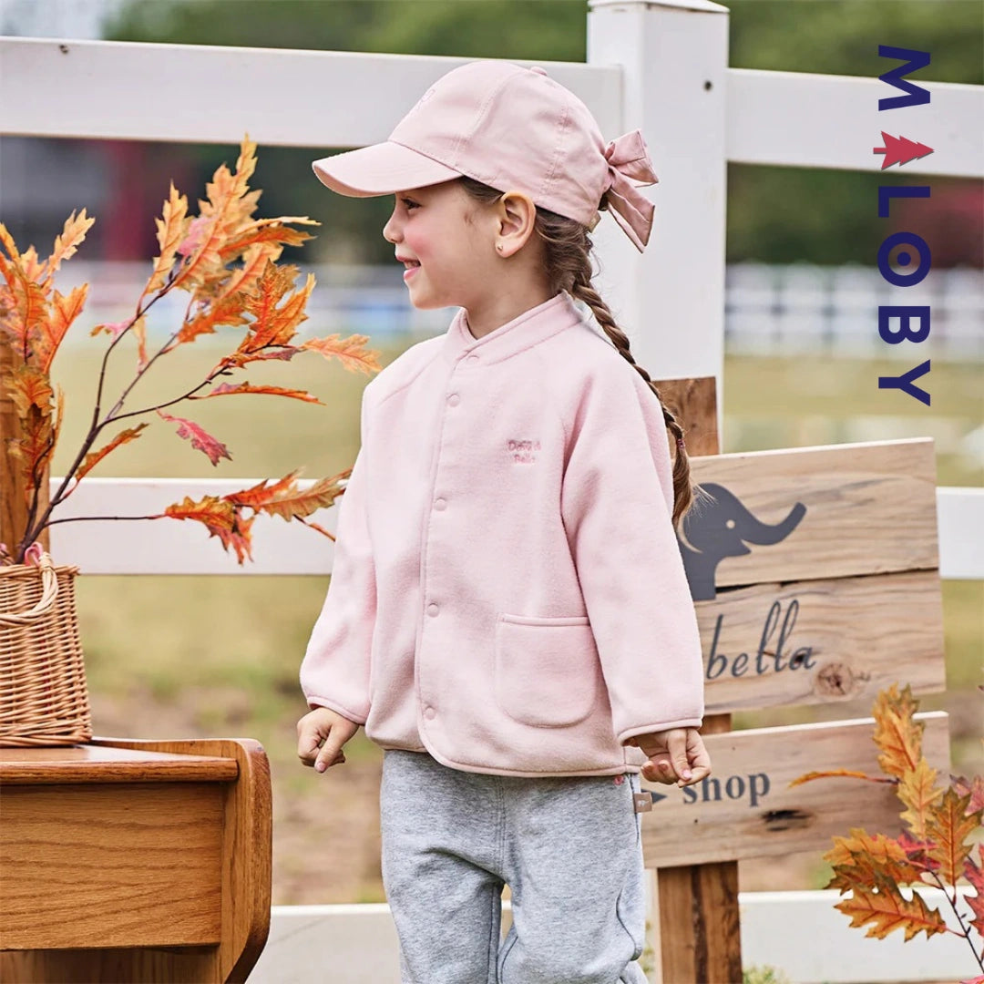 Casquette nœud fantaisie enfant fille -rose