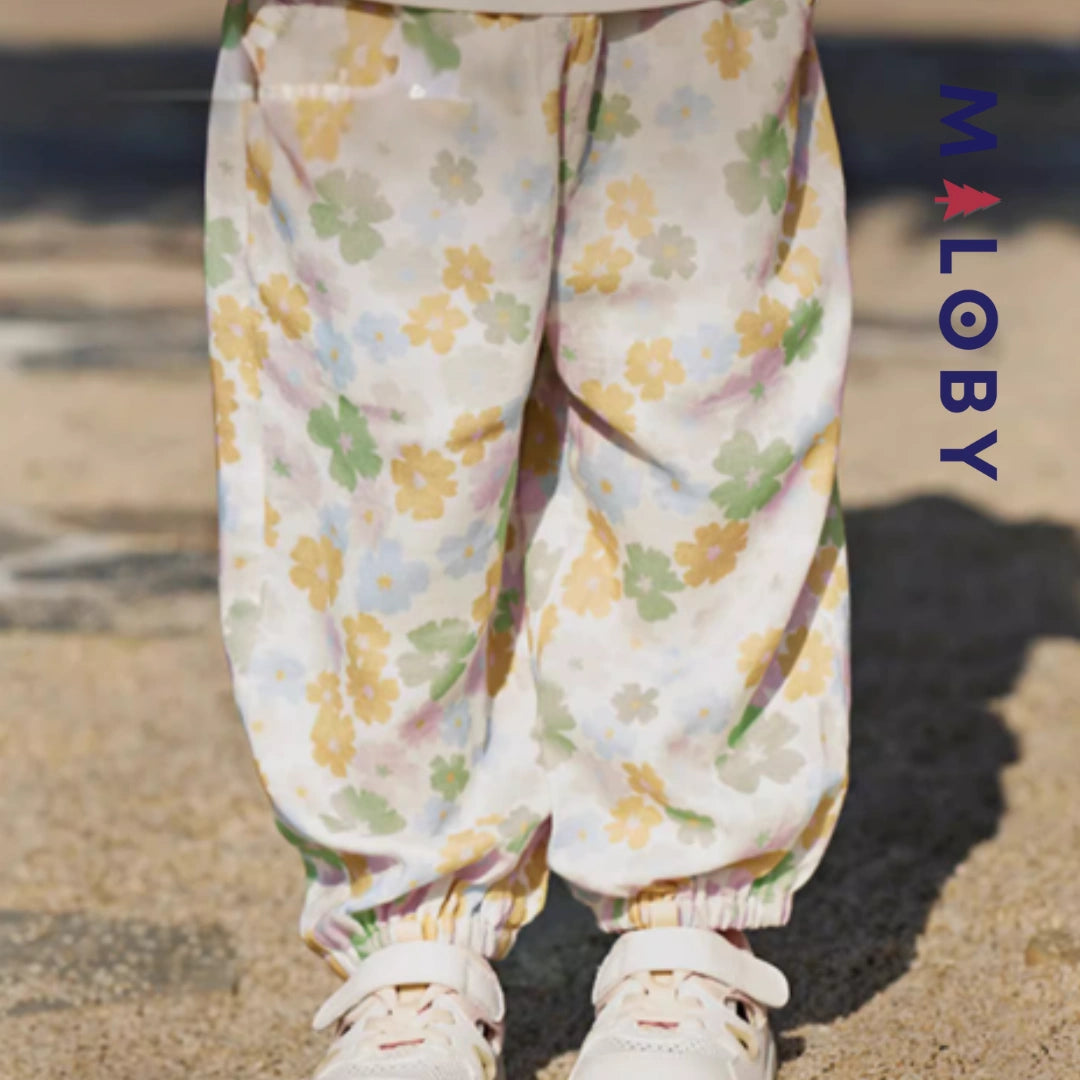 Pantalon fluide enfant fille- imprimé