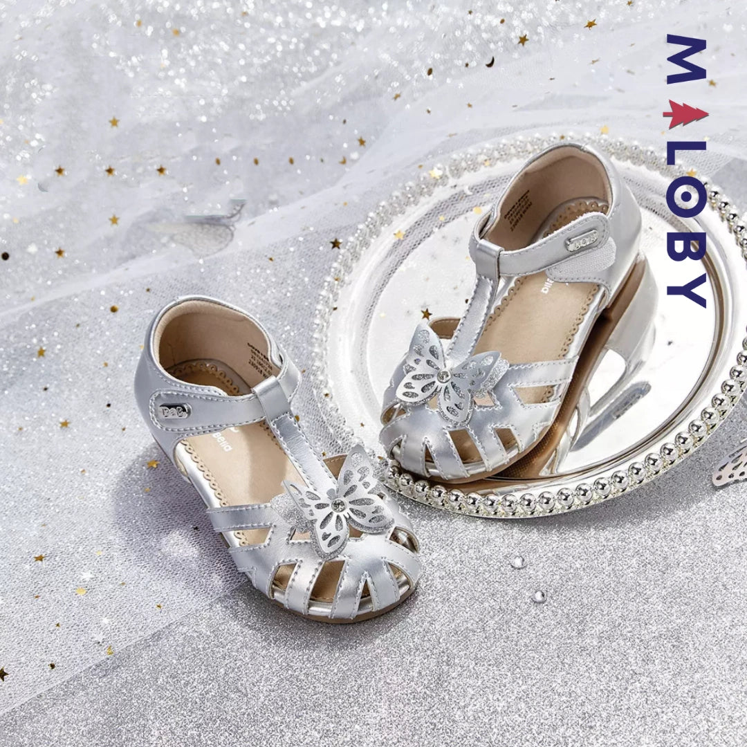 Sandales enfant fille - Argent -robes et ensembles pour filles, bébés et garcons - MALOBY