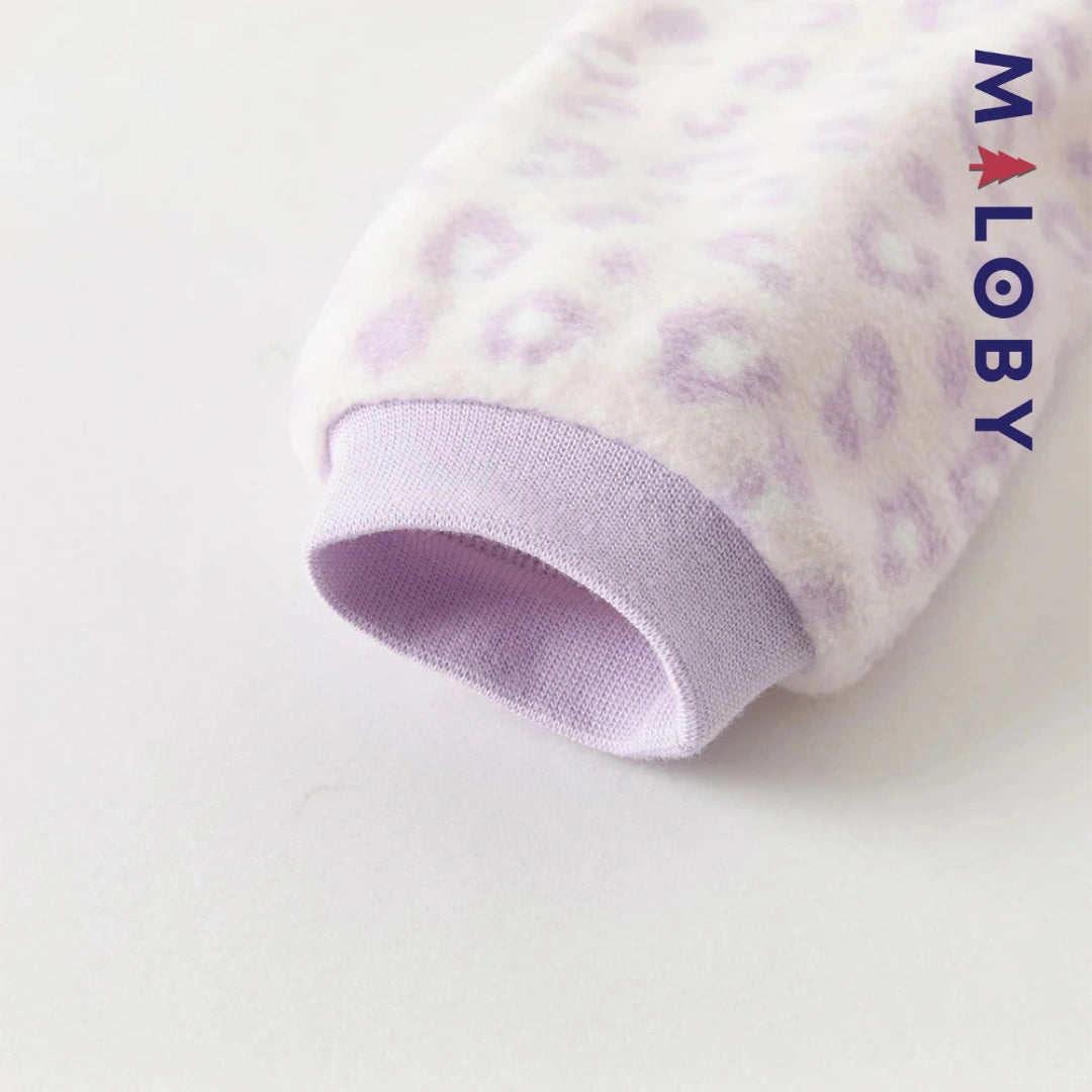 Combinaison longue à capuche motif imprimée