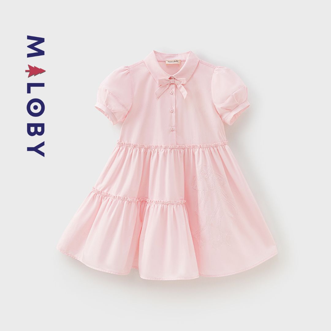 Robe chemise enfant fille - Rose -robes et ensembles pour filles, bébés et garcons - MALOBY