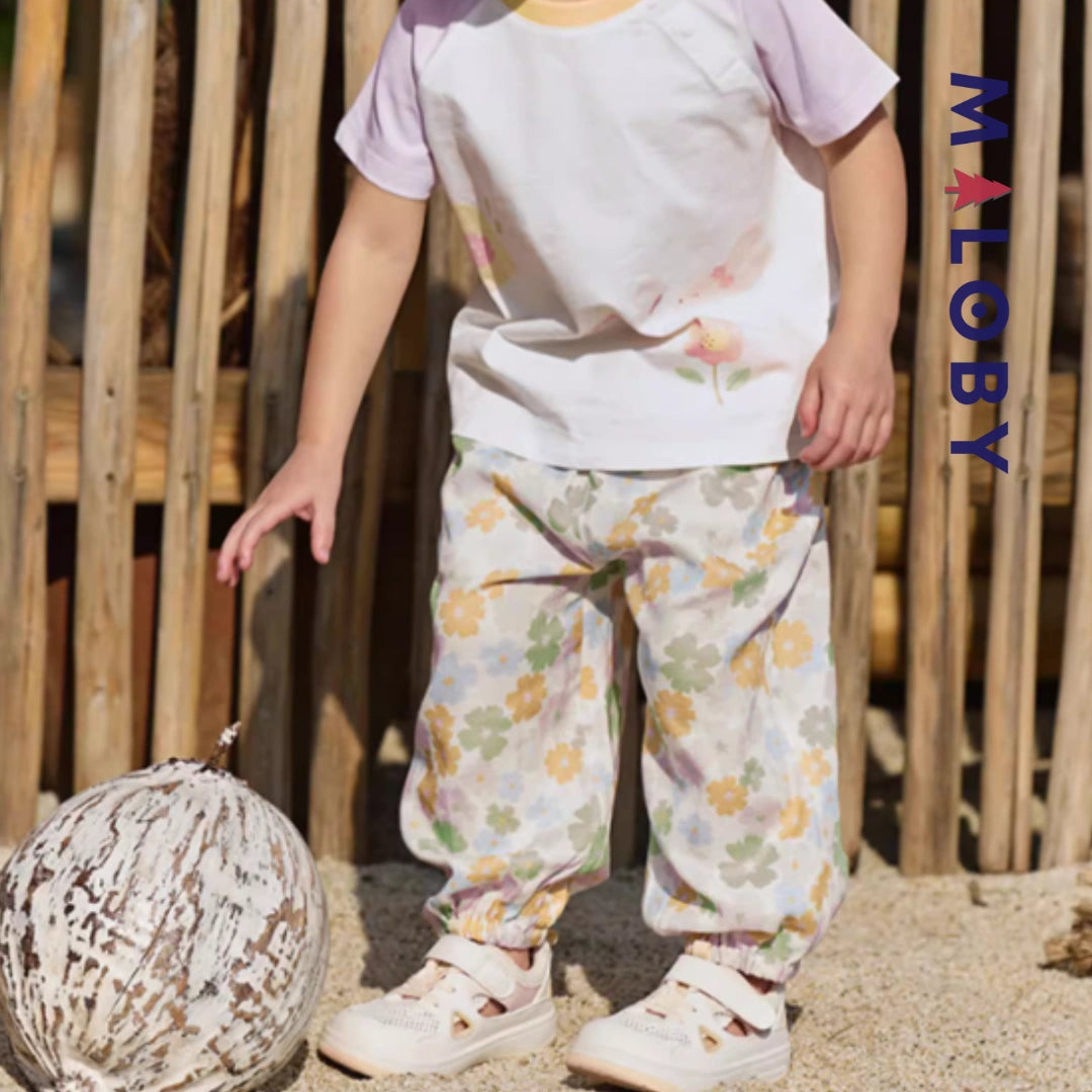 Pantalon fluide enfant fille- imprimé