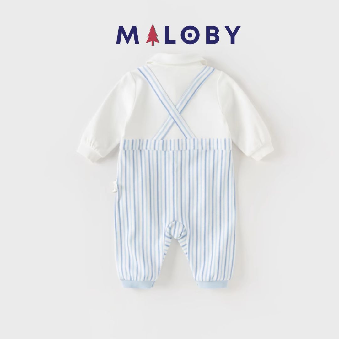 Combinaison habillée à noeud - Garçon -robes et ensembles pour filles, bébés et garcons - MALOBY