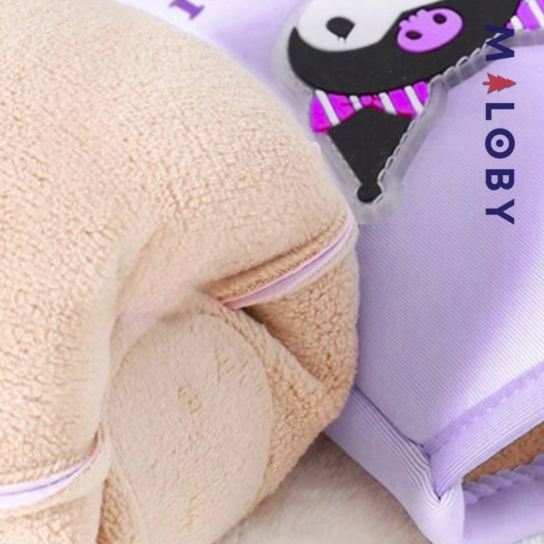 Gants style KUROMI enfant fille - Violet