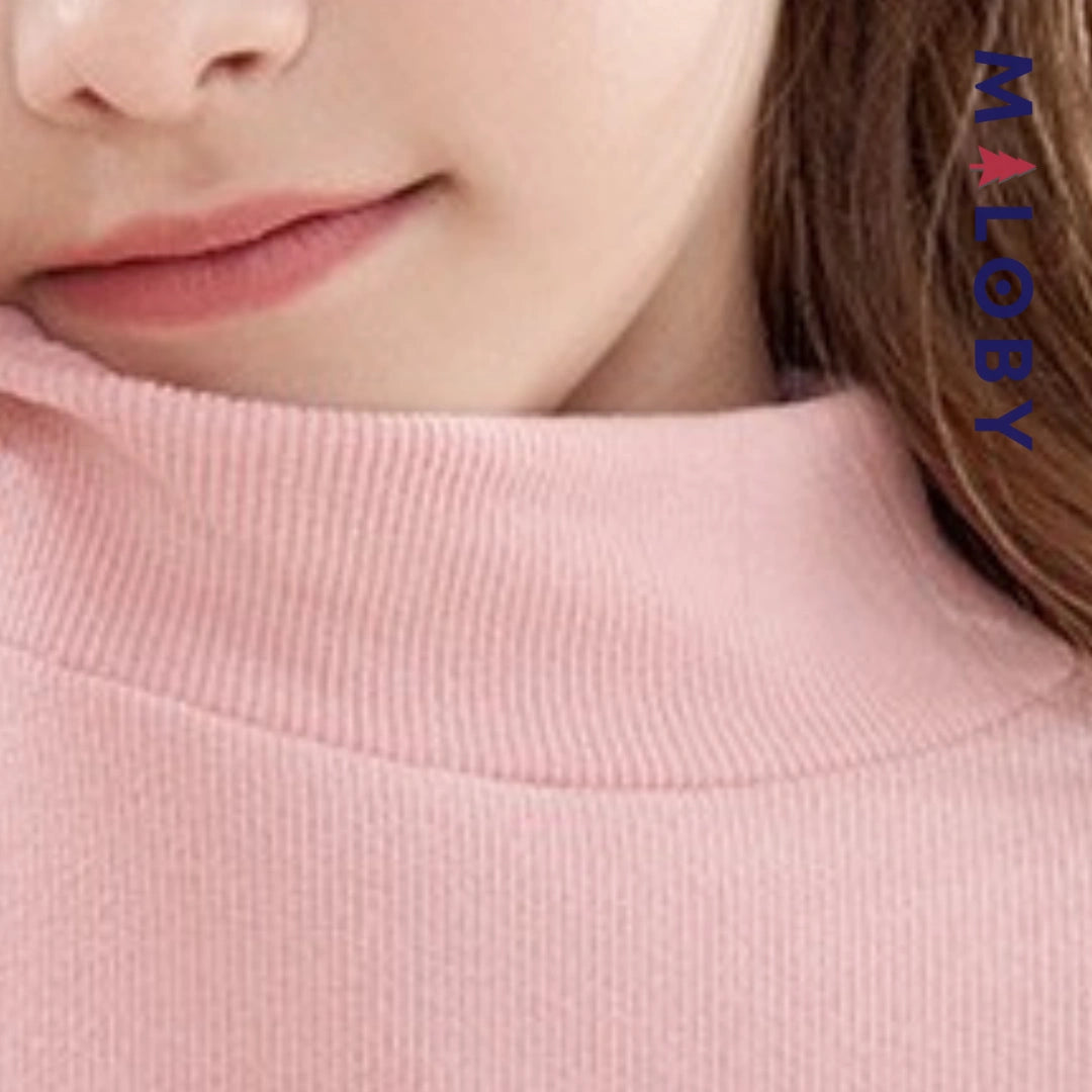 Pull en maille manches longues enfant fille - Rose