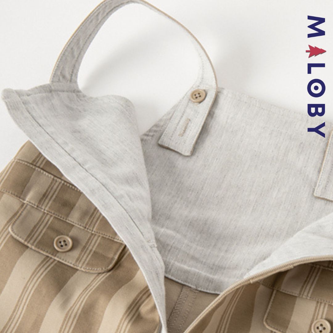Ensemble habillé Salopette+chemise+noeud -Garçon -robes et ensembles pour filles, bébés et garcons - MALOBY