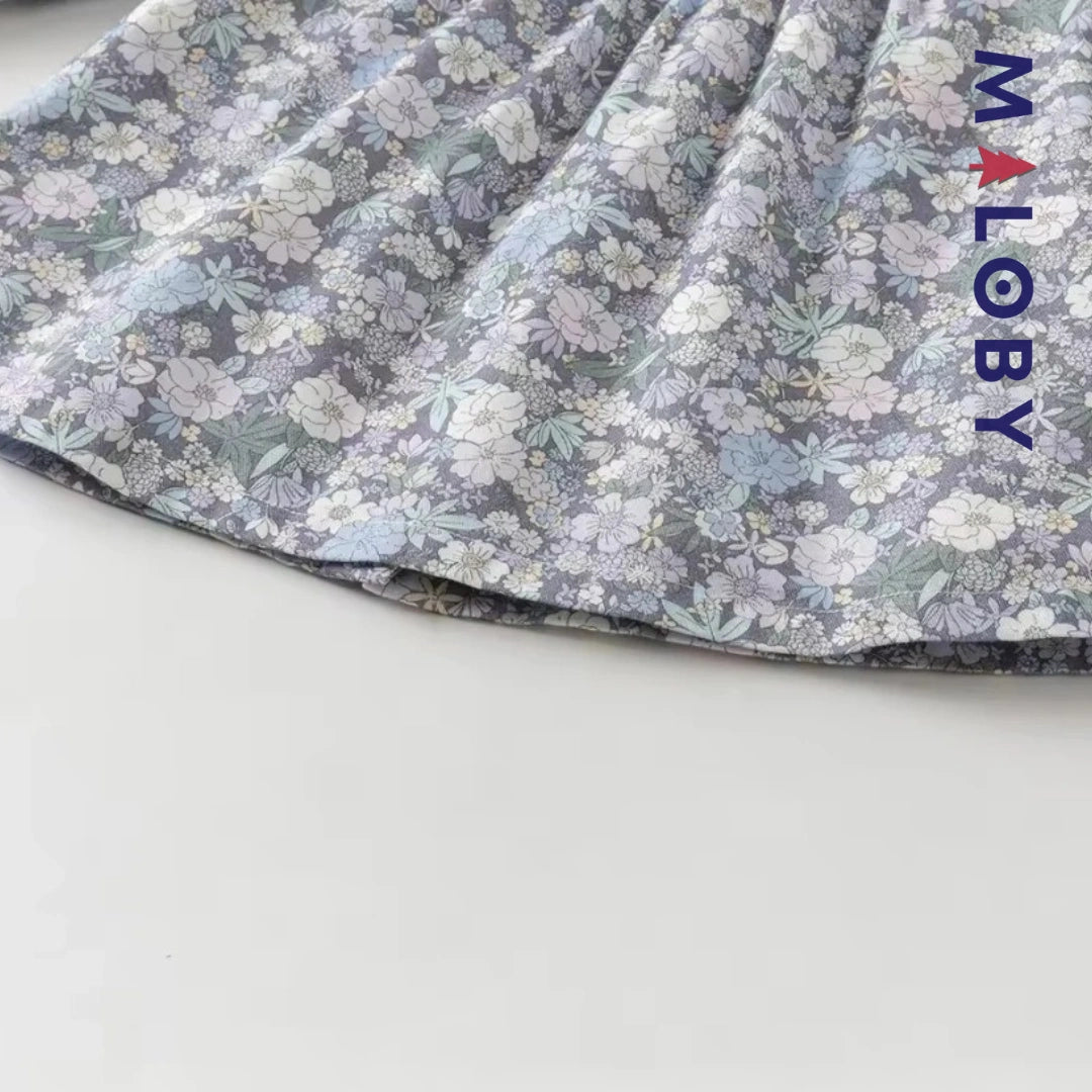 Ensemble 2 pièces blouse + Legging enfant fille- floral