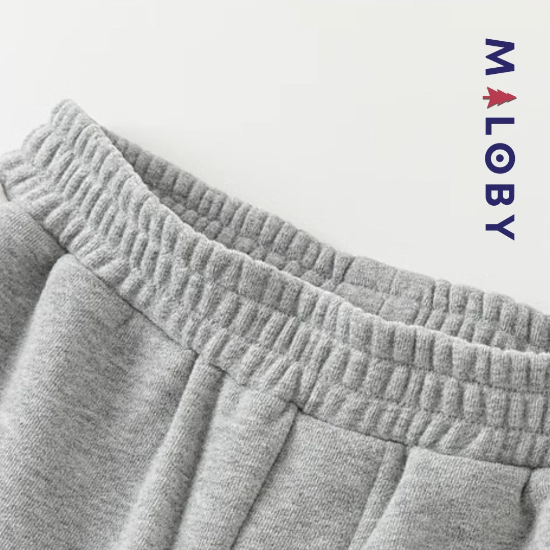 Jogging garçon - gris -robes et ensembles pour filles, bébés et garcons - MALOBY