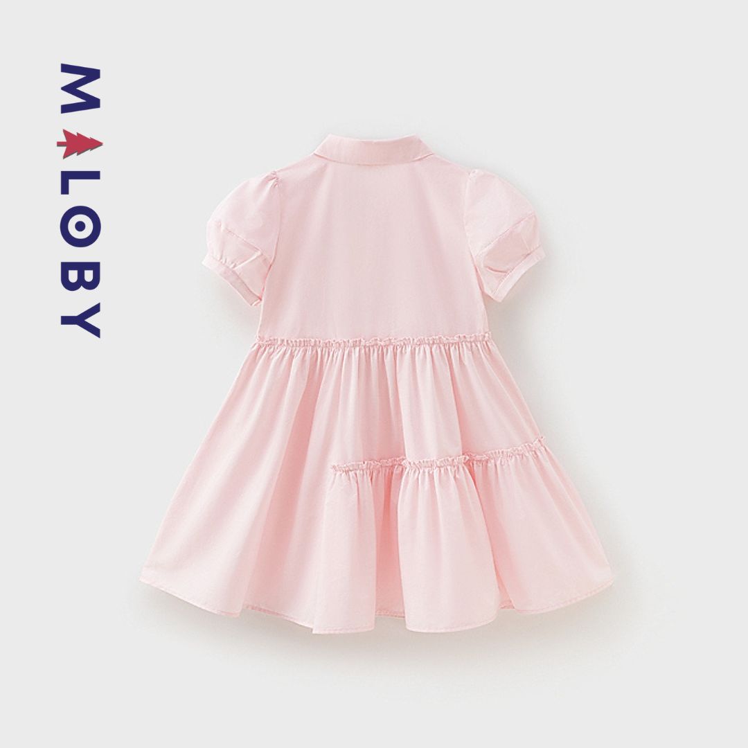 Robe chemise enfant fille - Rose -robes et ensembles pour filles, bébés et garcons - MALOBY