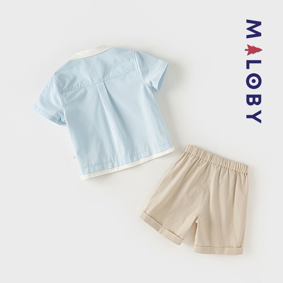 Ensemble cérémonie 2 pièces- Garcon -robes et ensembles pour filles, bébés et garcons - MALOBY