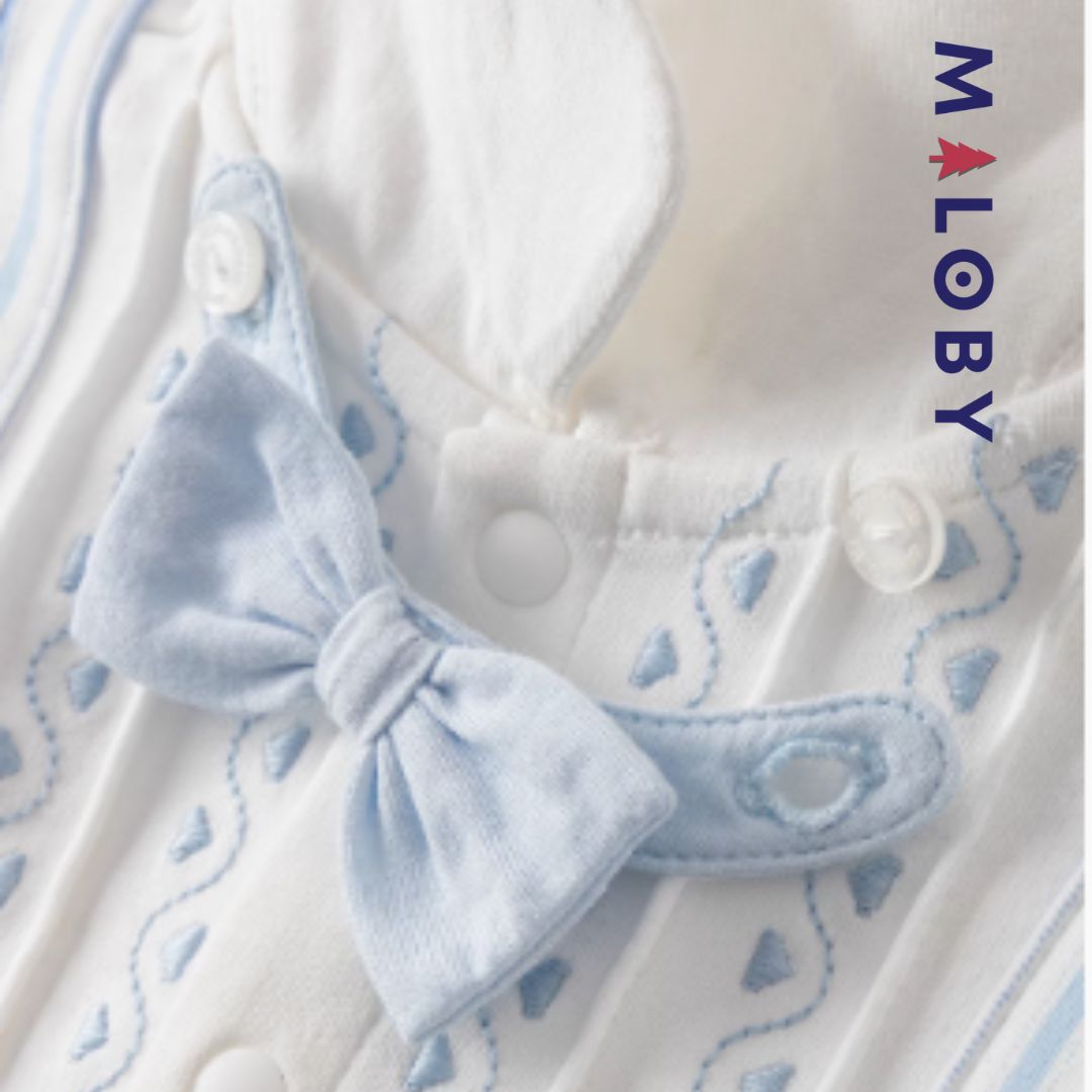 Combinaison habillée à noeud - Garçon -robes et ensembles pour filles, bébés et garcons - MALOBY