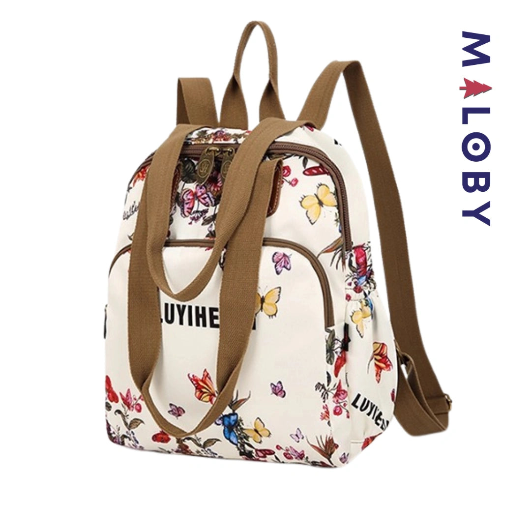 Sac à dos pour étudiante - motifs imprimés