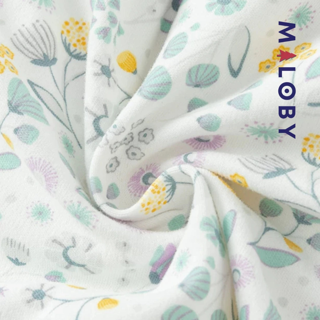 Ensemble combinaison+bandeau bébé fille - violet -robes et ensembles pour filles, bébés et garcons - MALOBY
