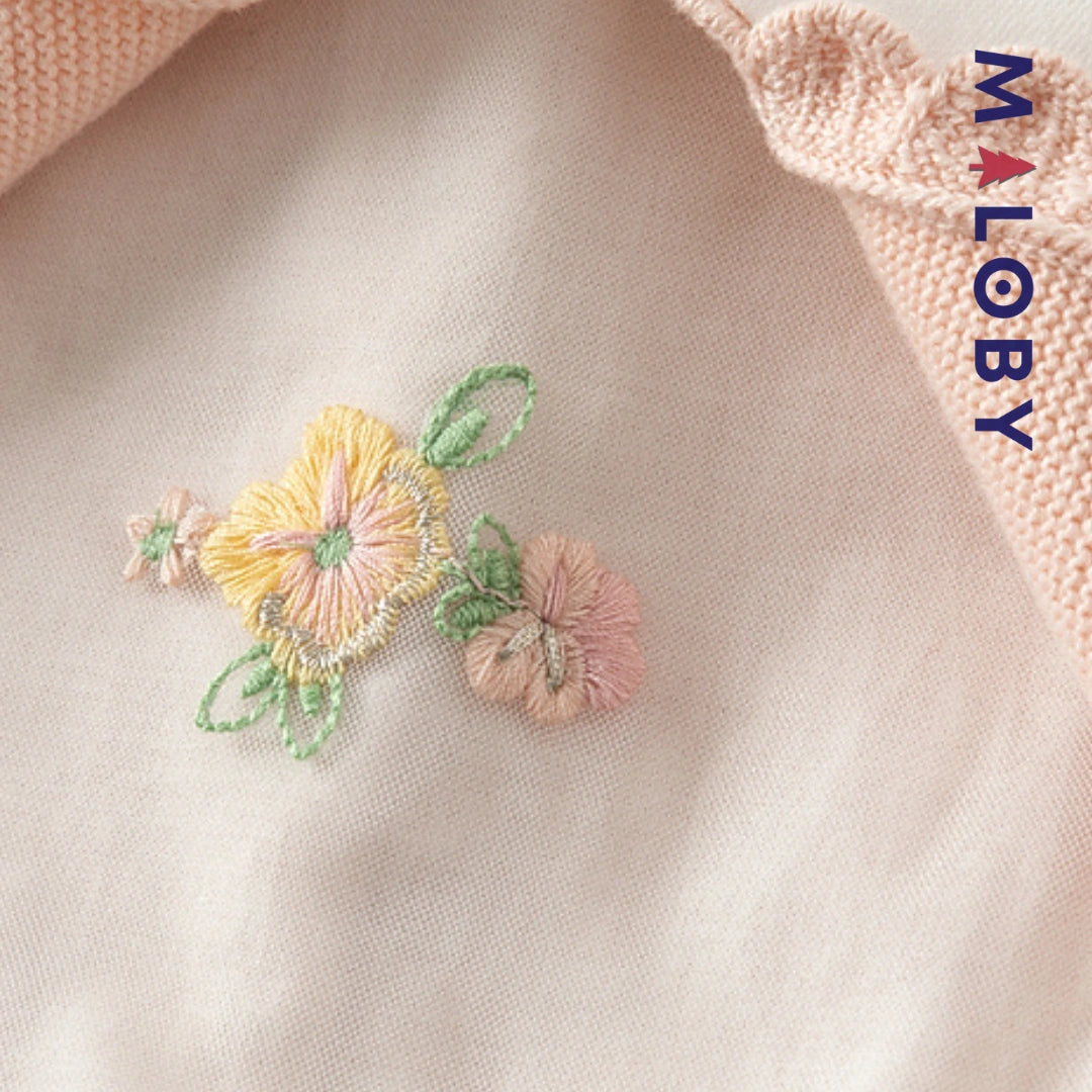Robe cérémonie avec Boléro intégré- rose pâle -robes et ensembles pour filles, bébés et garcons - MALOBY