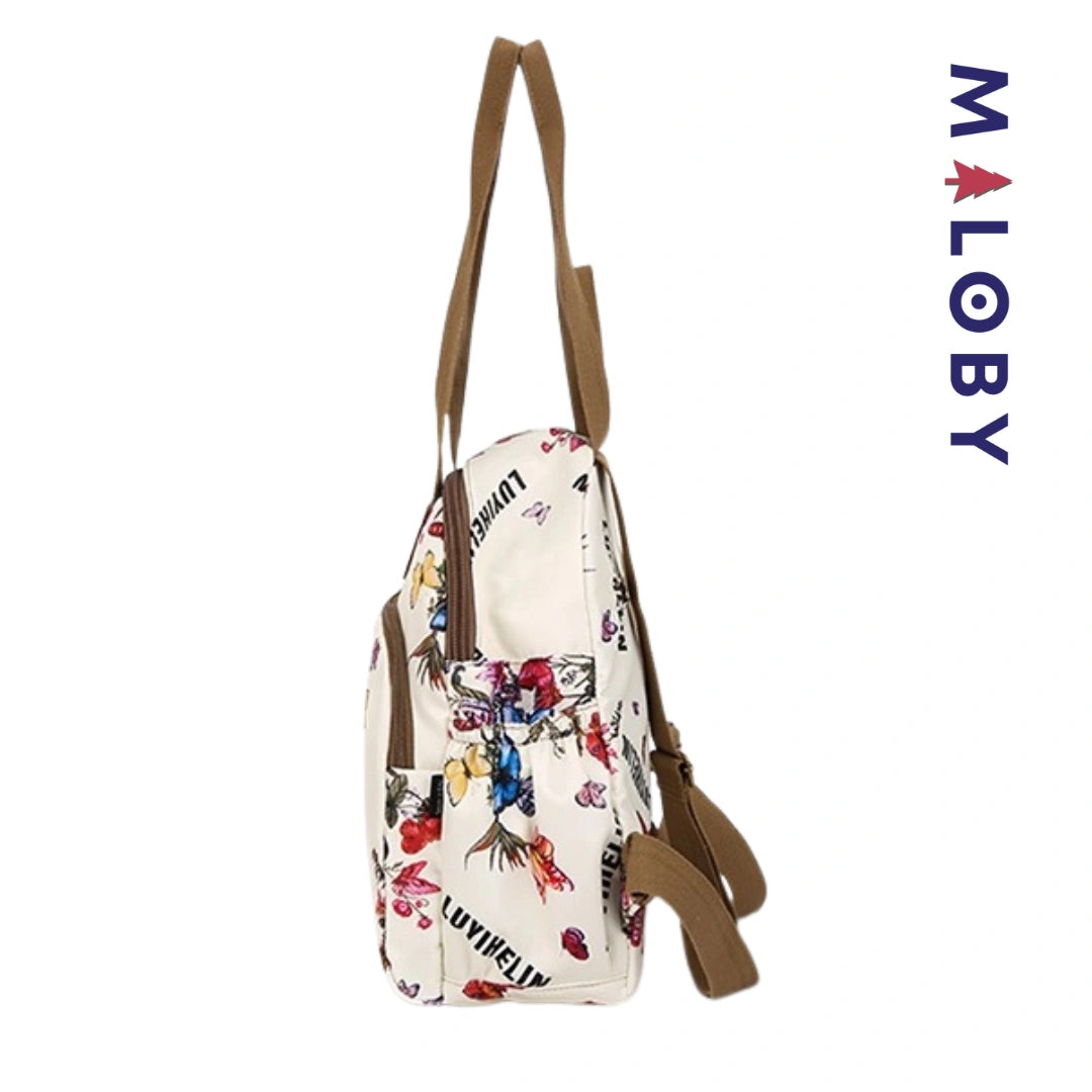 Sac à dos pour étudiante - motifs imprimés