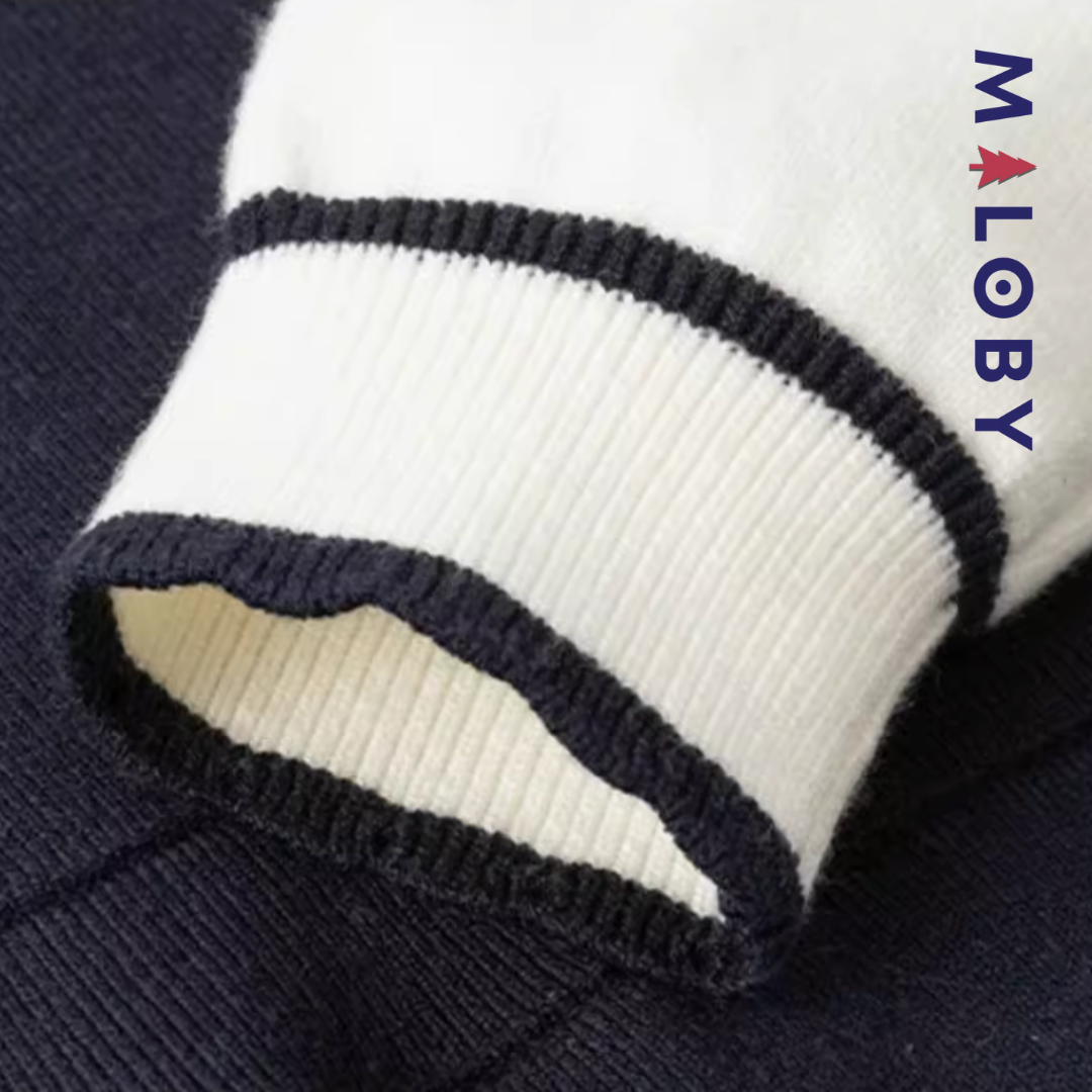 Robe habillée effet 2 en 1 enfant fille- marine -robes et ensembles pour filles, bébés et garcons - MALOBY