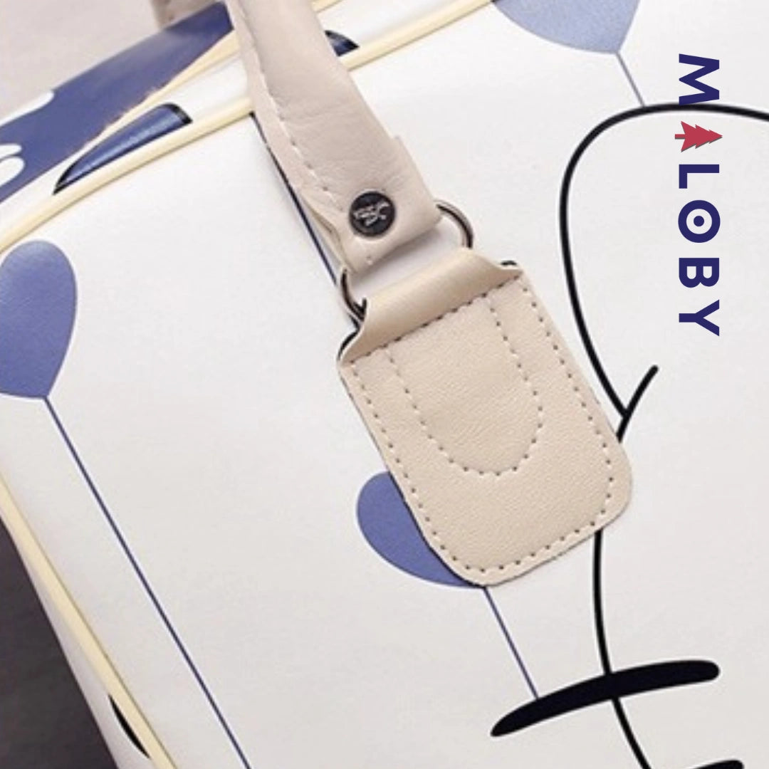 Sac multi-usage motif Hello Kitty - imprimé bleu