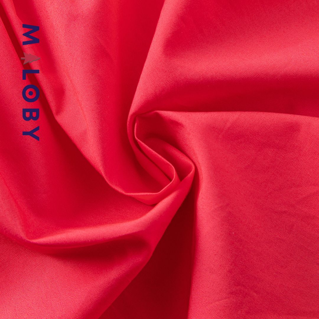 Robe d'anniversaire à fleurs- Rouge -robes et ensembles pour filles, bébés et garcons - MALOBY