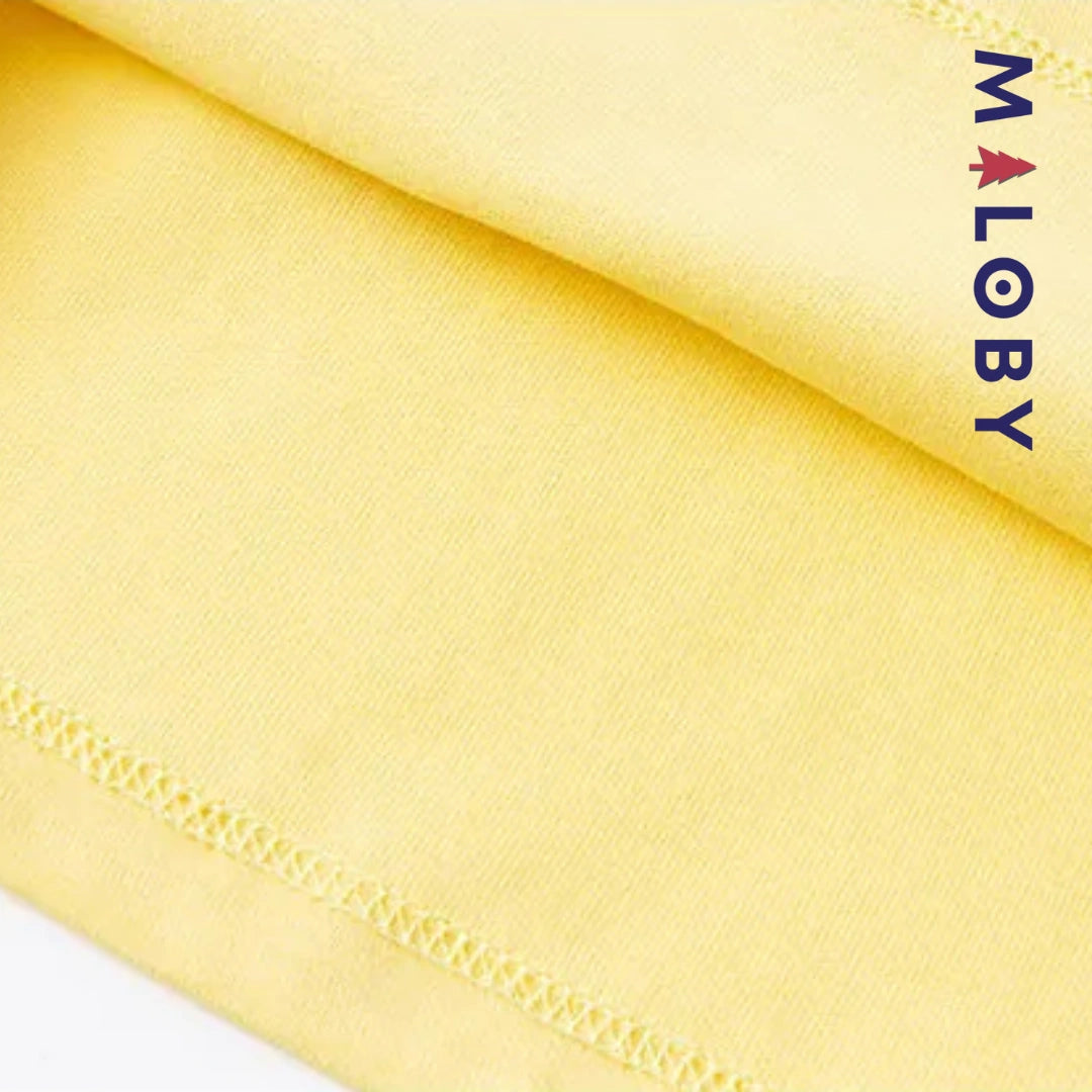 T-shirt deux saisons en pur coton- Garçon -robes et ensembles pour filles, bébés et garcons - MALOBY