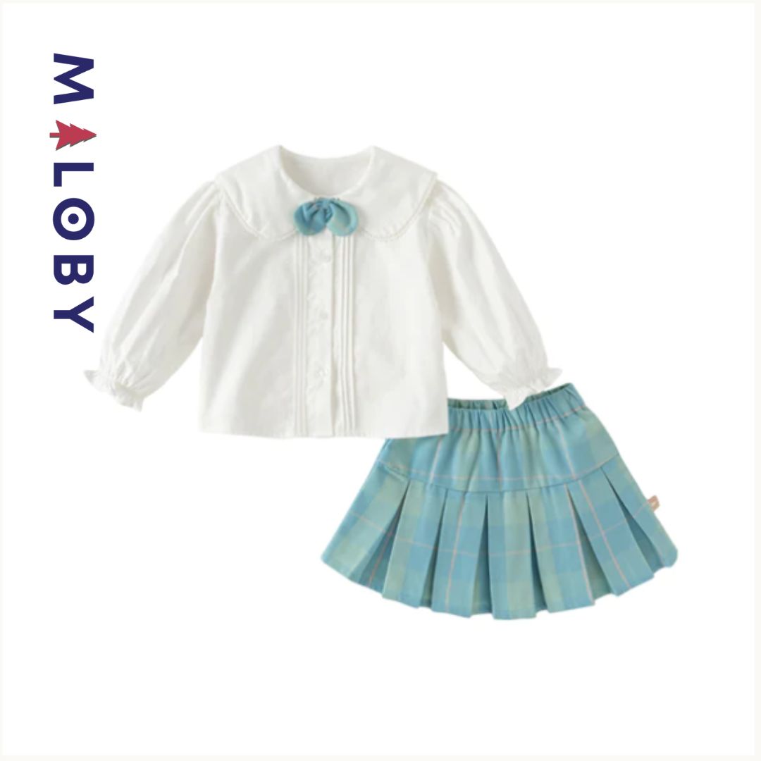 Ensemble Habillé Jupon + blouse - Fille -robes et ensembles pour filles, bébés et garcons - MALOBY