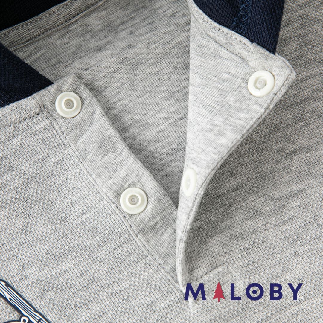 Ensemble Jogging 2 pièces Bicolore- Garçon -robes et ensembles pour filles, bébés et garcons - MALOBY