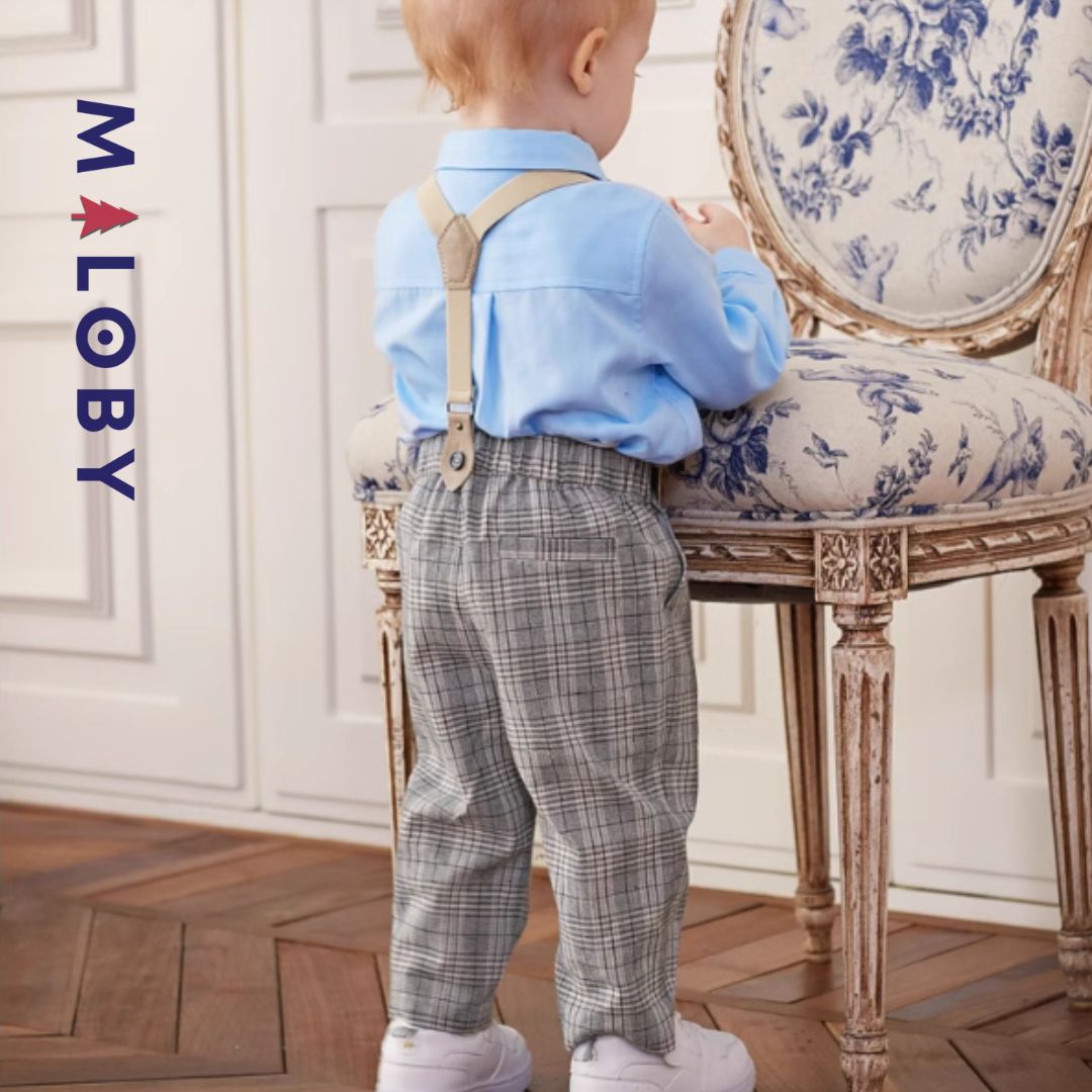 Ensemble cérémonie 4 Pièces-Garçon -robes et ensembles pour filles, bébés et garcons - MALOBY