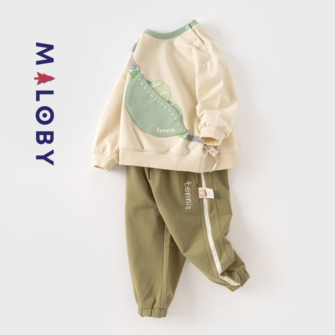 Ensemble sweat + Jogging- Garçon -robes et ensembles pour filles, bébés et garcons - MALOBY