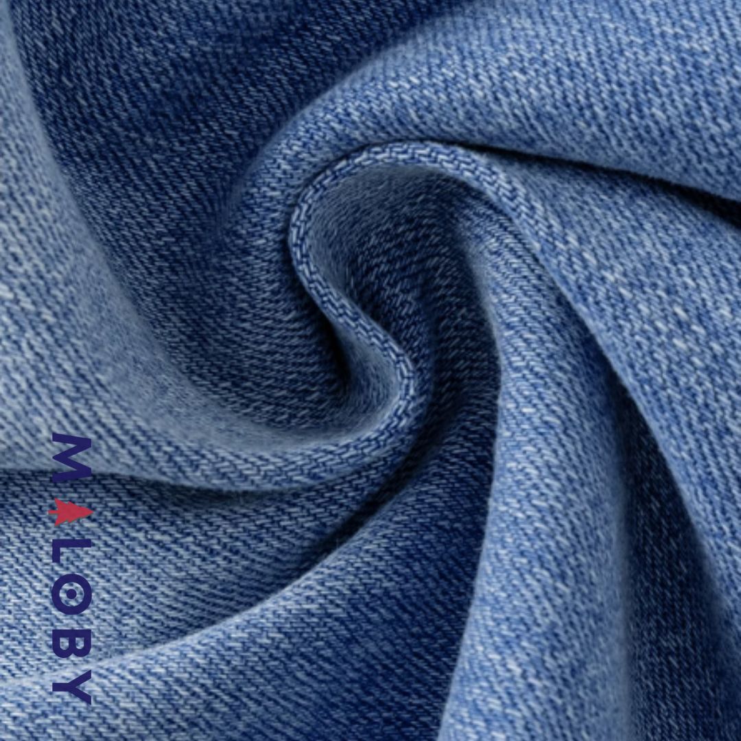 Pantalon denim brodé - Fille -robes et ensembles pour filles, bébés et garcons - MALOBY