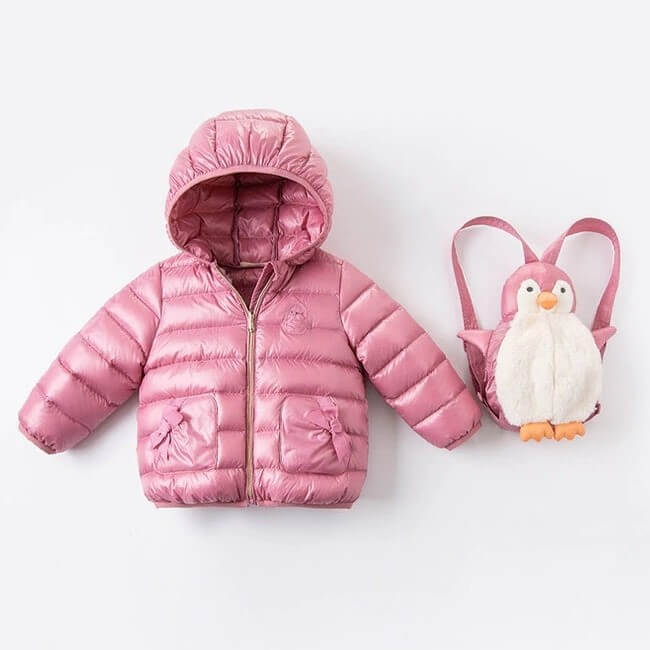 Doudoune en duvet de canard blanc - Fille -robes et ensembles pour filles, bébés et garcons - MALOBY