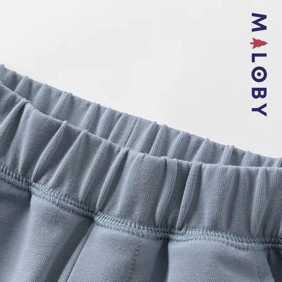 Ensemble habillé pull +pantalon enfant garçon - Beige/bleu