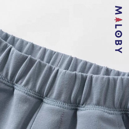 Ensemble habillé pull +pantalon enfant garçon - Beige/bleu