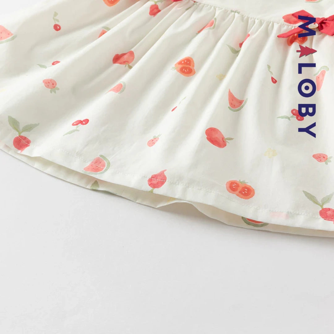 Ensemble été 2 pièces Tunique+Short en pur coton enfant fille- Imprimé