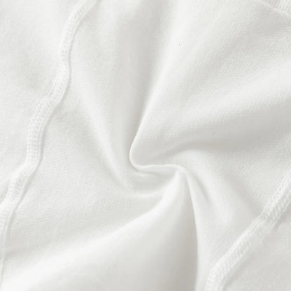 Collants fins à doubles nœuds enfant fille blanc, vêtement enfant maroc - MALOBY