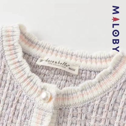 Ensemble style chanel jupe + Cardigan -Violet